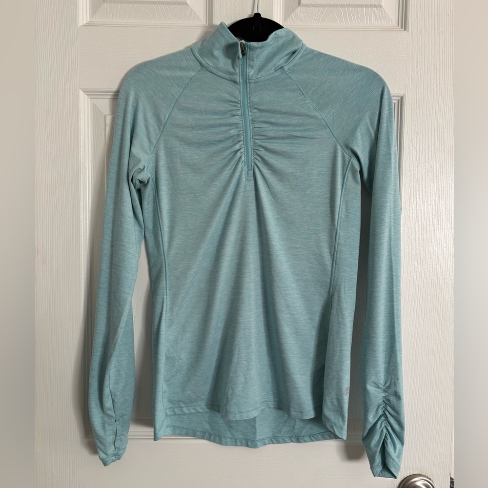 C9 by Champion Women’s Blue Half Zip Pullover Athletic Long sleeve Top